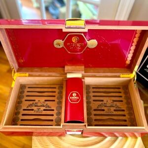 Limited Edition Plasencia Alma Fuego Cigar Humidor